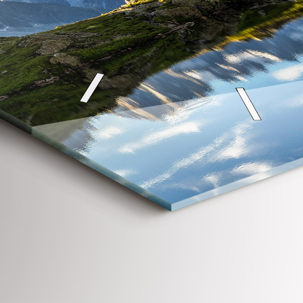 Horloge murale horizontale Vallée de Chamonix, Alpes françaises