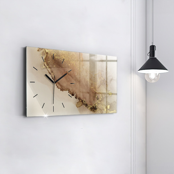 Horloge murale horizontale Art moderne