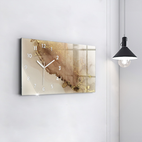 Horloge murale horizontale Art moderne