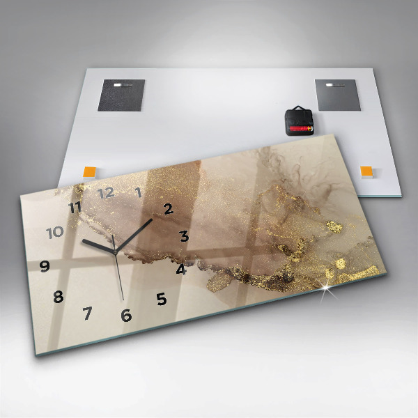 Horloge murale horizontale Art moderne