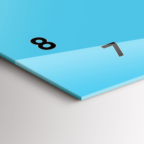 Horloge murale horizontale 'Dessin d''ampoule'