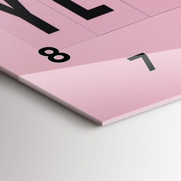 Horloge murale horizontale Oui, tu peux