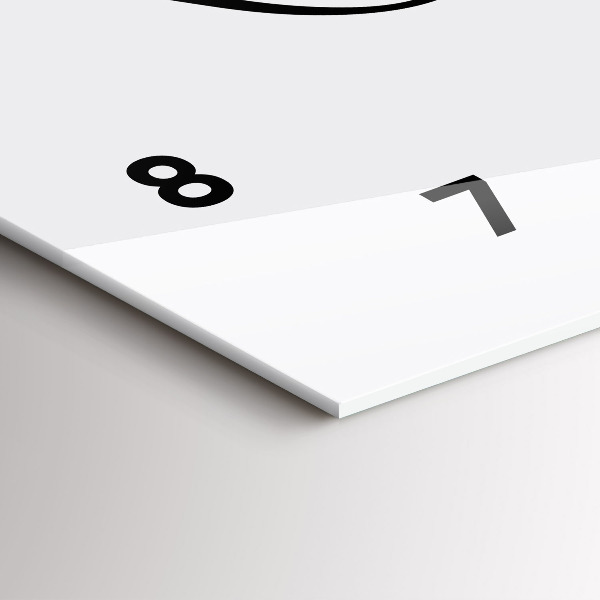 Horloge murale horizontale 'L''inscription Voyage'