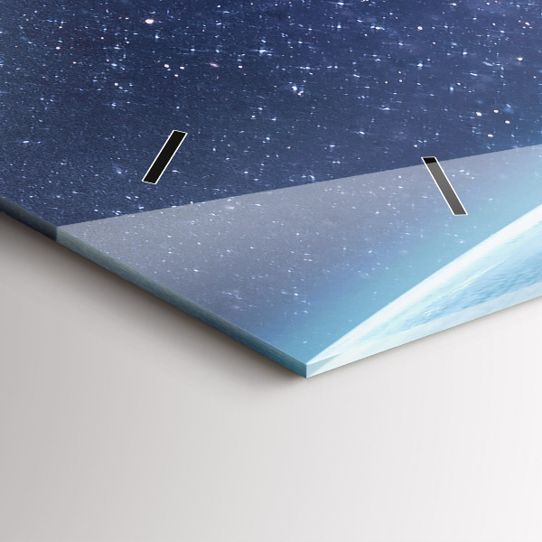 Horloge rectangulaire horizontale Astronaute