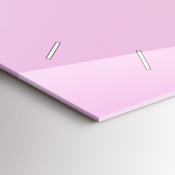 Horloge rectangulaire horizontale Coeur de fleurs