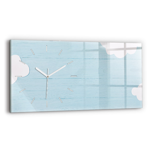 Horloge rectangulaire horizontale Planche pour enfants