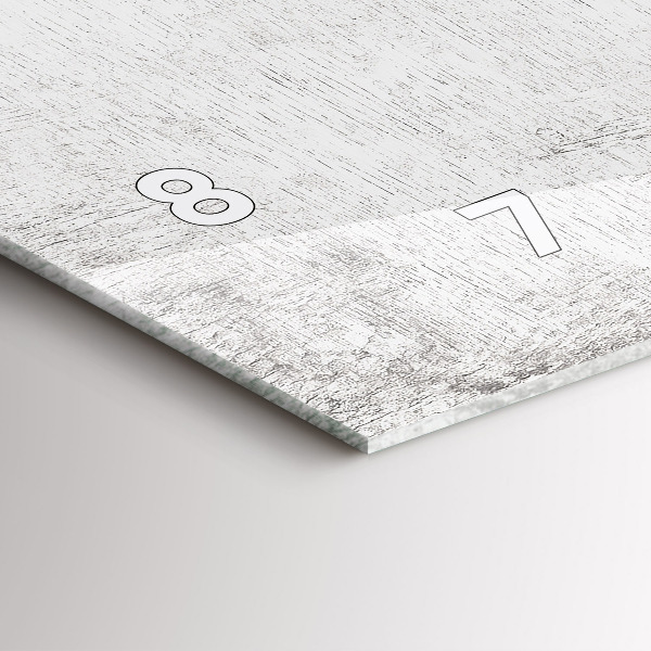 Horloge rectangulaire horizontale Plantes ornementales