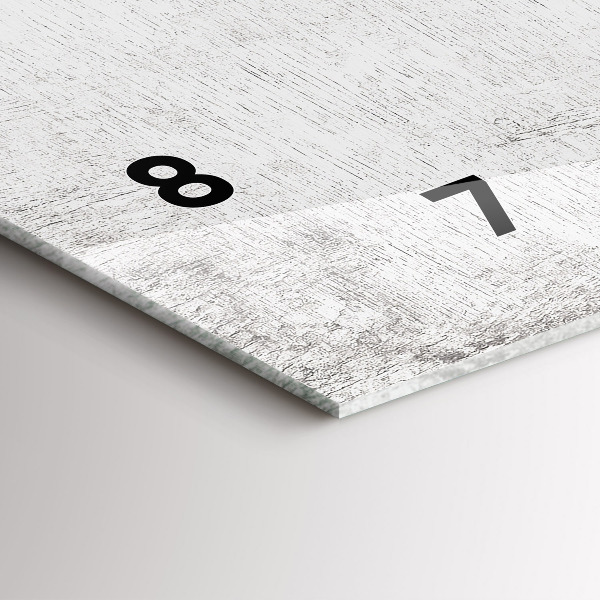 Horloge rectangulaire horizontale Plantes ornementales