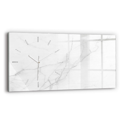 Horloge rectangulaire horizontale Marbre décoratif