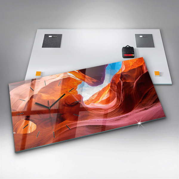 Horloge rectangulaire horizontale Canyon