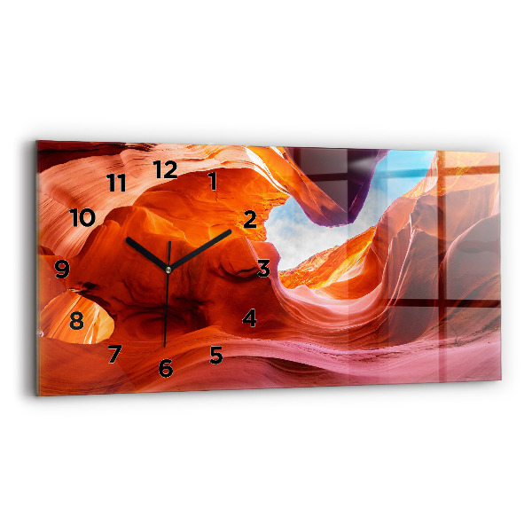 Horloge rectangulaire horizontale Canyon