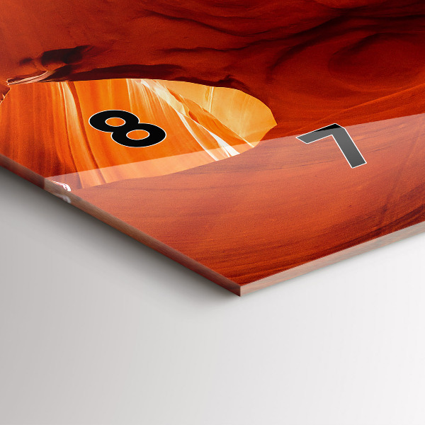 Horloge rectangulaire horizontale Canyon