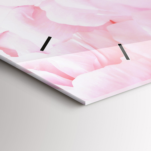 Horloge rectangulaire horizontale Fleurs en fleurs