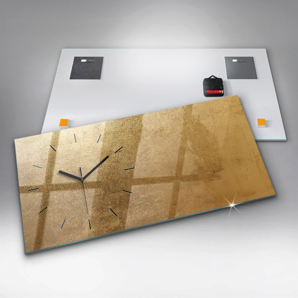 Horloge rectangulaire horizontale Toile décorative