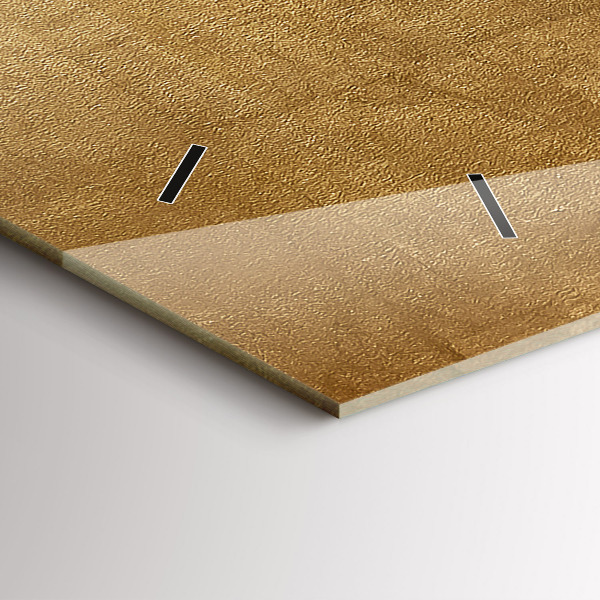 Horloge rectangulaire horizontale Toile décorative