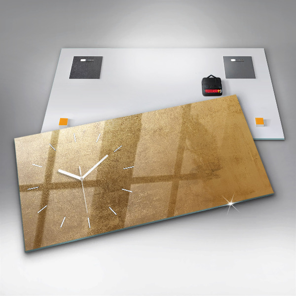 Horloge rectangulaire horizontale Toile décorative