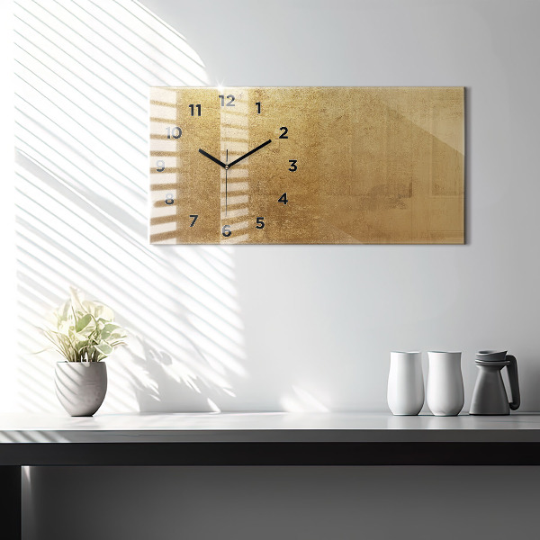 Horloge rectangulaire horizontale Toile décorative