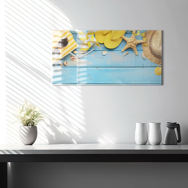 Horloge rectangulaire horizontale Accessoires de plage