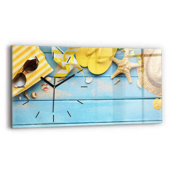 Horloge rectangulaire horizontale Accessoires de plage