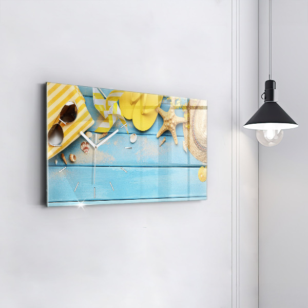 Horloge rectangulaire horizontale Accessoires de plage