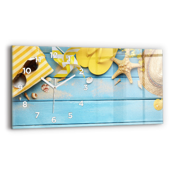 Horloge rectangulaire horizontale Accessoires de plage