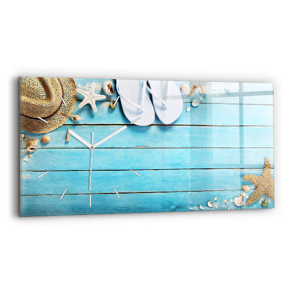 Horloge rectangulaire horizontale Accessoires de vacances