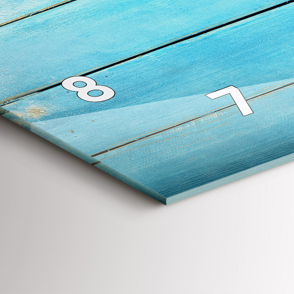 Horloge rectangulaire horizontale Accessoires de vacances