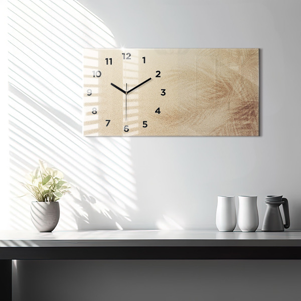 Horloge murale horizontale 'Accessoires d''été'