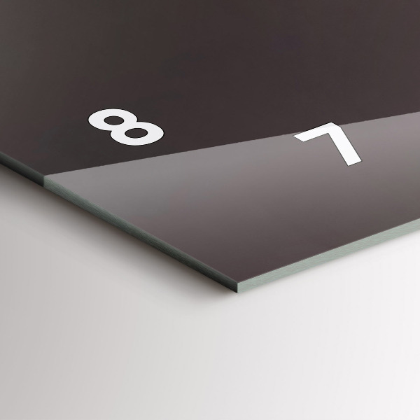 Horloge murale horizontale Un verre de vin rouge