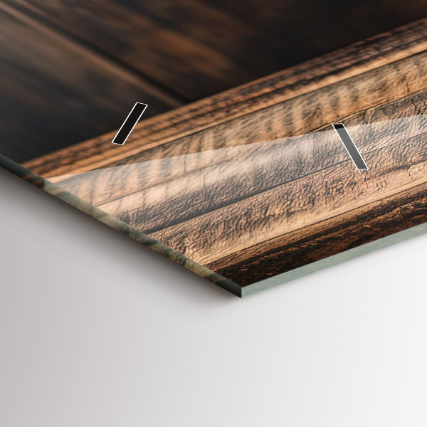 Horloge murale horizontale Une tasse de café