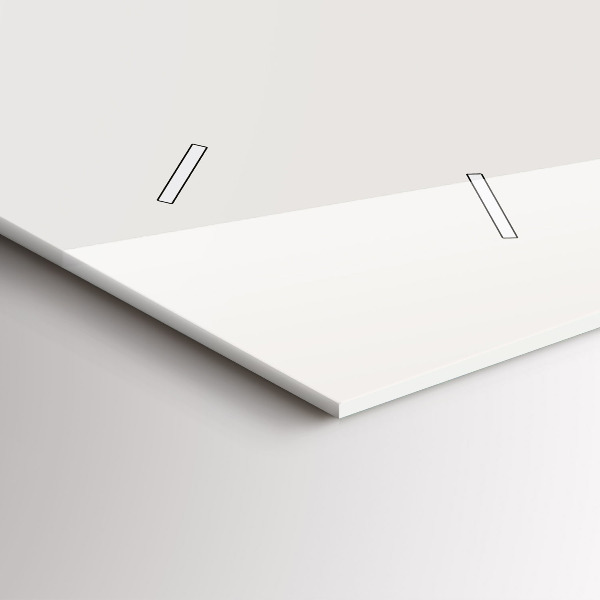 Horloge murale horizontale Phases de la lune