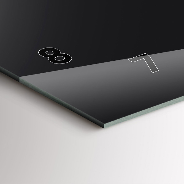 Horloge murale horizontale Phases de la lune