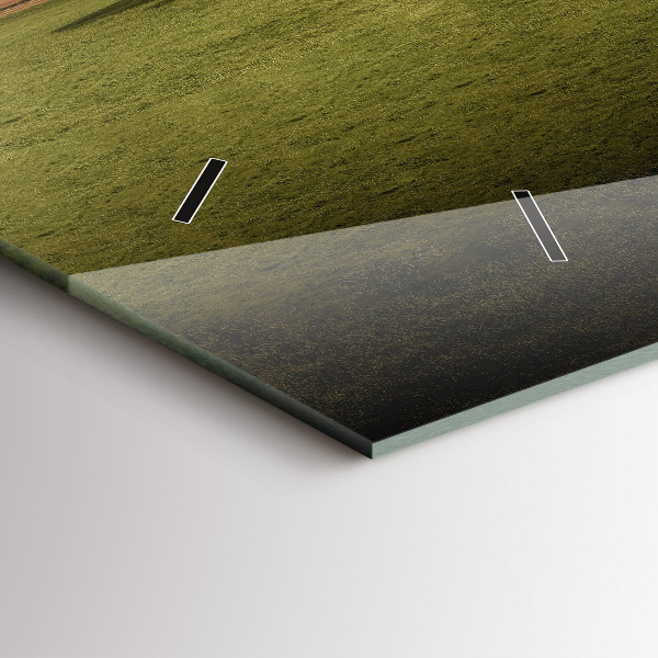 Horloge rectangulaire horizontale Nimbostratus de Stonehenge