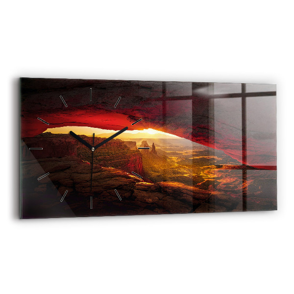 Horloge rectangulaire horizontale Grand Canyon Arizona