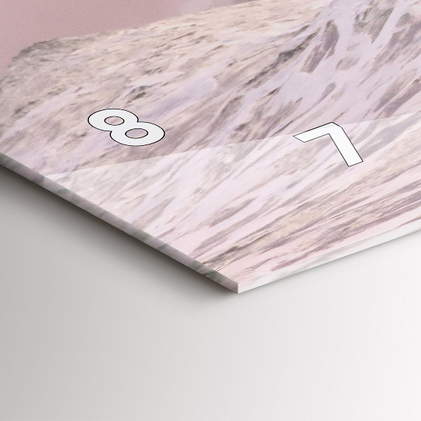 Horloge murale horizontale Surfeur à Hawaï