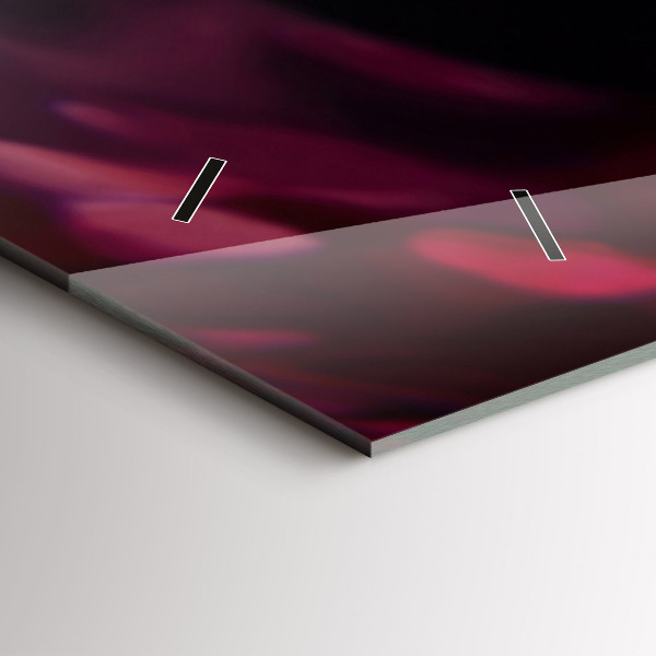 Horloge rectangulaire horizontale Vin