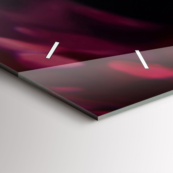 Horloge rectangulaire horizontale Vin