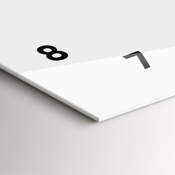 Horloge rectangulaire horizontale Dessin de course cycliste