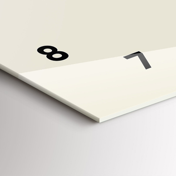 Horloge rectangulaire horizontale Homme avec une barbe et une pipe