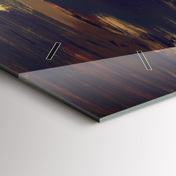 Horloge rectangulaire horizontale 'L''impressionnisme dans l''art Place du Marché'