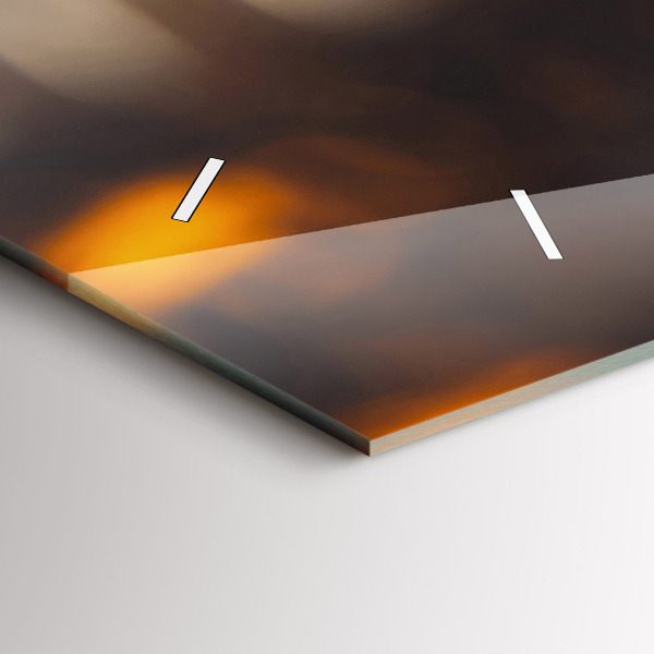 Horloge rectangulaire horizontale Bouteilles en verre