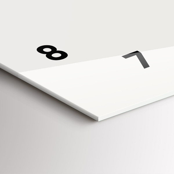 Horloge rectangulaire horizontale Jazz à New York