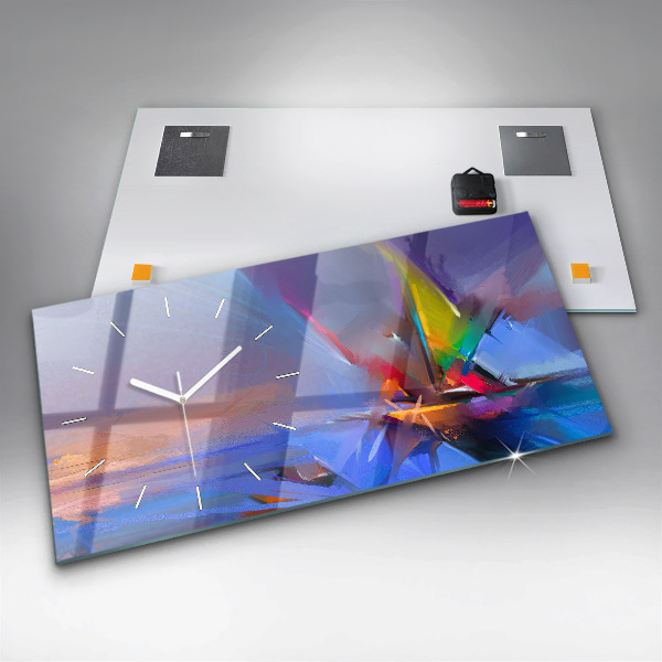 Horloge rectangulaire horizontale Paysage marin