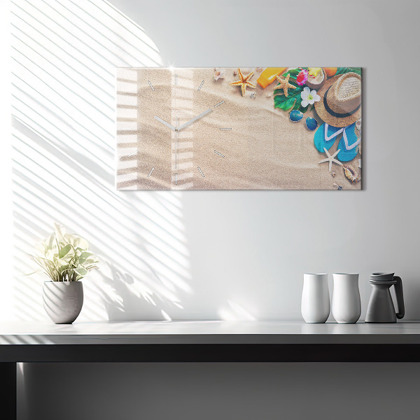 Horloge rectangulaire horizontale Accessoires de vacances