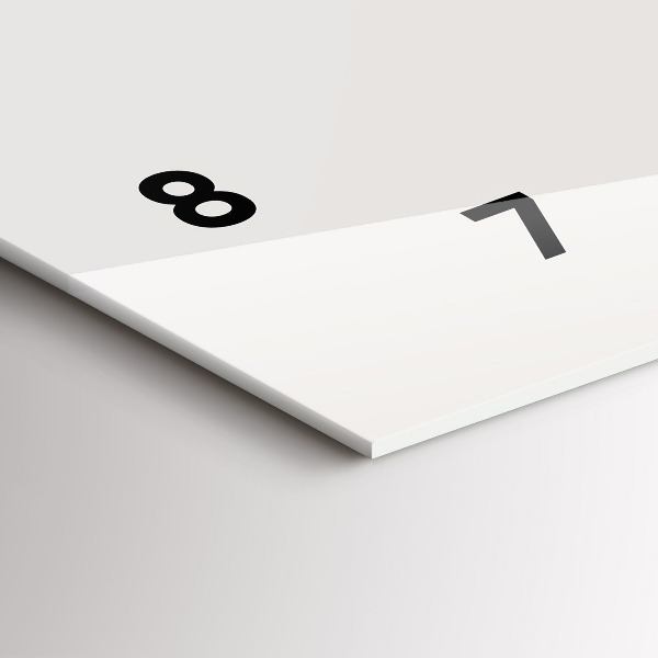 Horloge rectangulaire horizontale 'portrait peint d''un tigre'