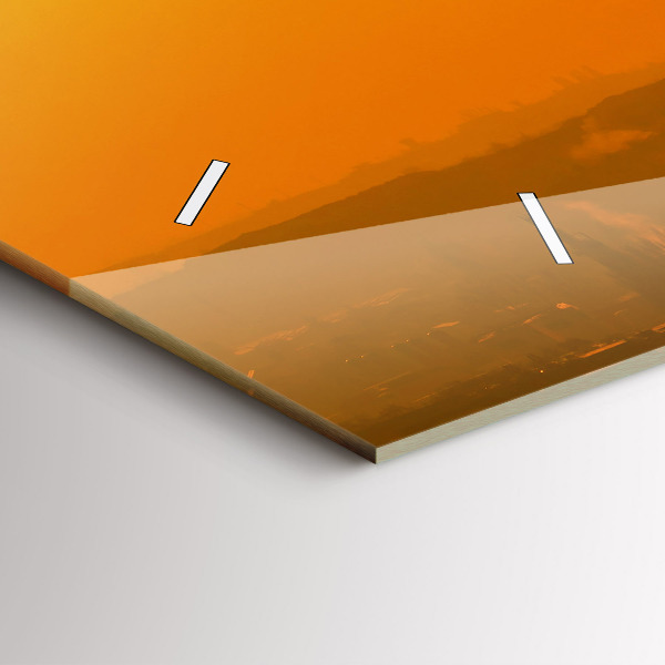 Horloge rectangulaire horizontale Vue de la cathédrale de Brno