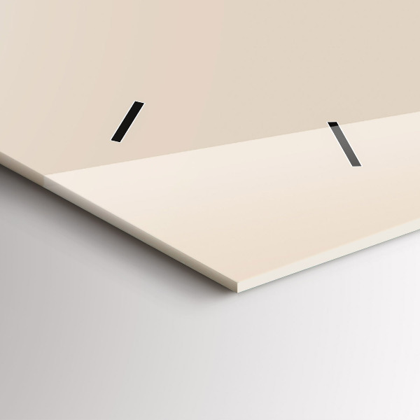 Horloge murale horizontale Homme avec une pipe