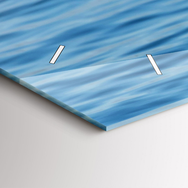 Horloge murale horizontale Mouettes à Gdynia