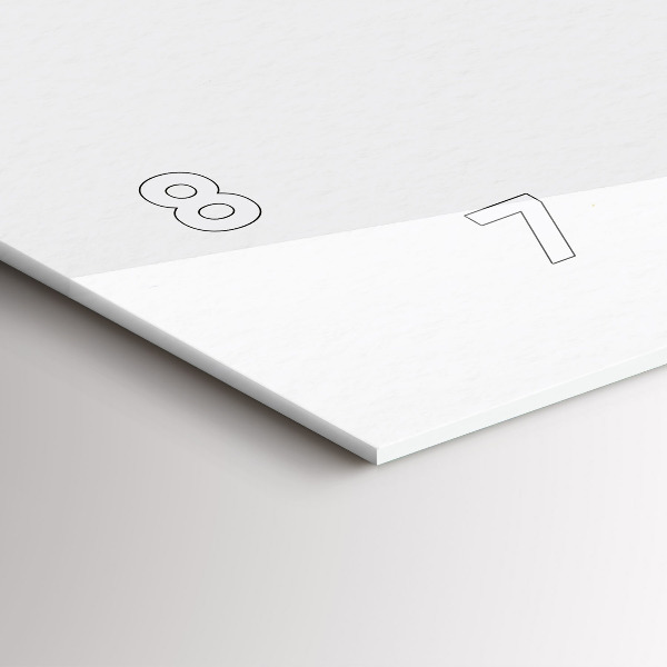 Horloge murale horizontale Femme au chapeau