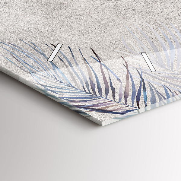 Horloge murale horizontale Palme